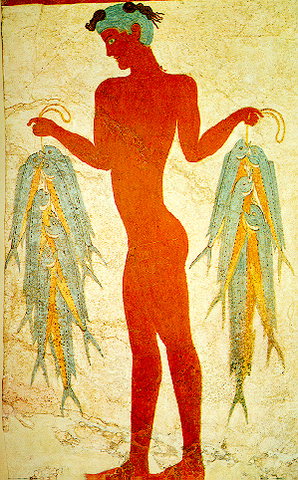 Thera, Fisherman Fresco