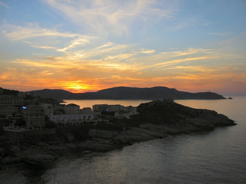 272.sunset over calvi