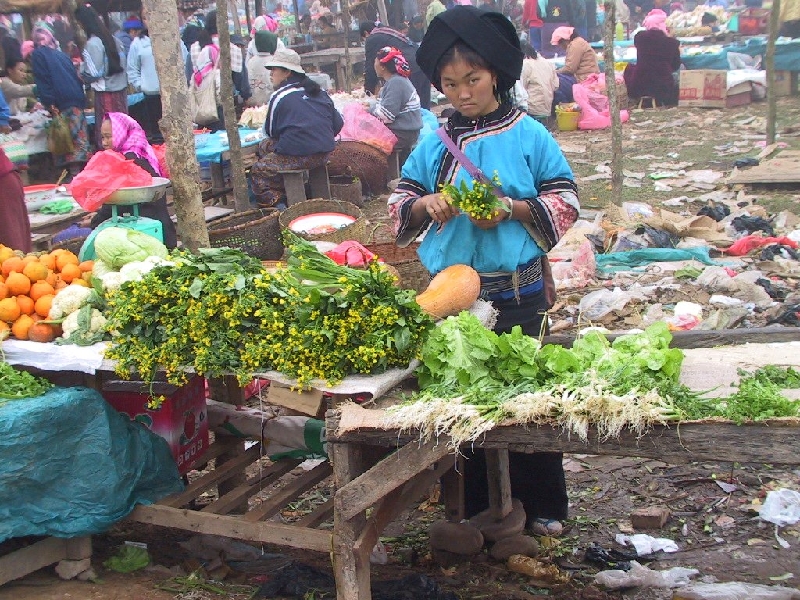 118.selling vegetables