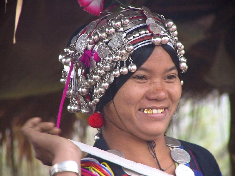 119.akha woman