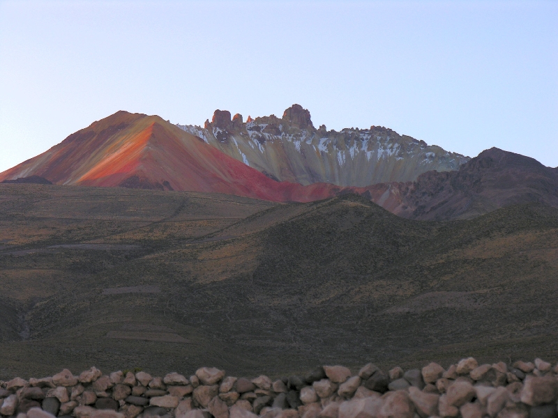 546.tunupa at sunset