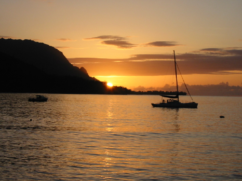 hanalei sunset1