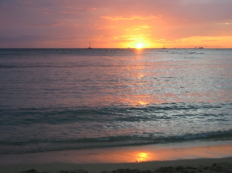 waikiki sunset0